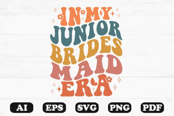 In My Junior Bridesmaid Era Retro Wavy S Review