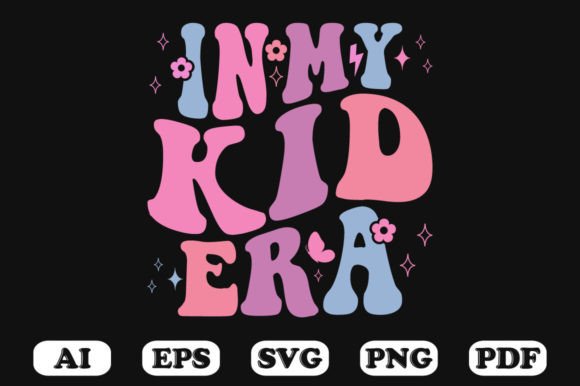 In My Kid Era Retro Wavy Svg T-shirt Review