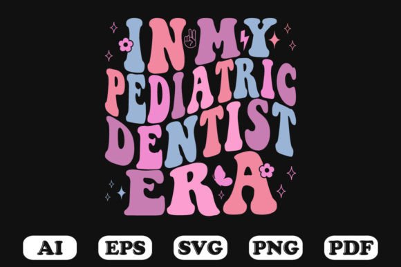 In My Pediatric Dentist Era Retro Wavy S: A Designer's Review